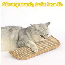 1 件大型猫咪咀嚼抓挠玩具，猫咪自娱自乐缓解压力不掉毛枕头，融入猫咪自娱自乐元素，轻松吸引猫咪，可用作宠物枕头、玩具、抓挠垫和宠物床