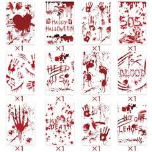 12 Stücke/Set Halloween & Thanksgiving Themen Handgeschriebene einseitige Papier Postkarten, Party Einladungen, Dekorationen, 2 Stile erhältlich: Gruselige blutige Handabdrücke und sürbisse Hexe Skelett, Halloween & Thanksgiving Grußkarten zum Verschicken an Freunde, Lehrer, Familie, Führungskräfte, handgeschriebene Postkarten um Segen und Dankbarkeit auszudrücken