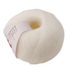 1pc 25g Mohair, Wool Thread, Fine Hand Woven Thread, Scarf Thread, Shawl Yarn, Hook Bag And Clothing And Veil