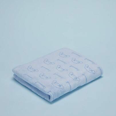  MINISO Sanrio Characters Cinnamoroll Microfiber Towel (Including My Melody, Cinnamoroll, Pompompurin): Made Of High - Quality Microfiber, Soft, Comfortable, And With Good Water Absorption.(1 PC)