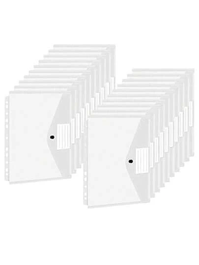 A4ファイルフォルダー3枚、高品質透明プラスチックドキュメントバッグ20枚(スナップボタン付き)、防水A4ファイルフォルダー、Velacクリアファイルエンベロープ、厚手ファイルバッグ、防水データポーチ、学生ファイル&文房具収納バッグ、勉強やオフィス用品に適しています