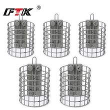 FTK 1 Pc Length 20g-60g Carp Cage Feeder European Fishing Equipment Spotted Style Will Not Rust Suitable For Carp Fishing - Multicolor - View 3