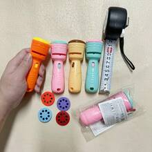 Interactive Children's Projection Toy With 48 Fun Patterns - Animals, Vegetables, Letters & More - Educational Science & Math Learning For Family Parties & Birthday Gifts - Bat Operated, For Ages 3+, Interactive Learning|Playful Patterns|Colorful Design - Multicolor - View 7