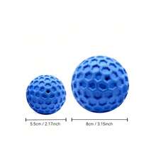 Piłki do tresury zwierząt, interaktywne zabawki wydające dźwięki, gumowe piłki dźwiękowe dla psów, odpowiednie dla małych i średnich psów