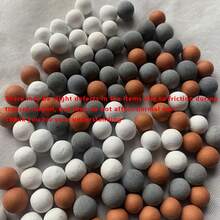 负离子矿物淋浴喷头珠，内含净水过滤石球，直径6毫米，橙色/灰色/白色。兼容过滤淋浴喷头，持久耐用，易于安装，无需电源，用于提升沐浴体验的滤水石 浴室配件 - 彩色 - 查看 13