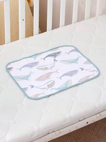 1pc Waterproof Baby Diaper Changing Pad, Multi-Functional Diaper Changing Mat For Newborn Boys & Girls, Leak-Proof Sanitary Pad For Home, Outdoor, Travel, High Quality Lining