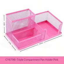 Multifunctional And Creative Office Supplies Desk Organizer For Students, Simple In Design And Great For Storage. - Multicolor - View 11