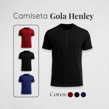 Men's Slim Casual Shirt With Henley Collar In Lightweight 30.1 Thread Cotton Ideal For A Clean, Urban, Comfortable And Timeless Look - Black - View 4