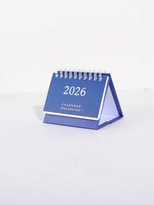 1pc Retro Desk Calendar 2026, Creative Spiral Design Small Desk Calendar - Daily Time Planning Markers, Comes With Memo Writing, Home & Teacher Office Desk Ornament Decoration, Fashion School Supplies, Gifts For Friends - Multicolor - View 13