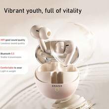 Lenovo ERAZER E30 Wireless Earphones, Long Battery Life, Bluetooth 5.3 Sports Earbuds, Stereo Deep Bass, In-Ear, ENC Noise-Proof Microphone, IPX4 Waterproof, Suitable For Fitness/Running, Wireless Earbuds - one-size - View 5