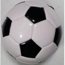 Contrast Color Polygon Leather Handball Sports - Multicolor - View 2