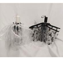 1 Transparent Umbrella, Frosted, Self-Folding, Easy To Carry, Cute Printed And Painted Umbrella, Simple And Elegant Umbrella For Summer Cooling, Beach, Travel