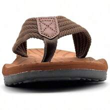 BEMGNAR Men's Flip Flops,Comfort Thong Sandals With Arch Support,Quick-Dry Non-Slip Sliders For Outdoor Summer Beach - màu nâu - Xem 4