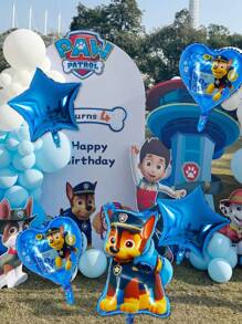 Paw Patrol 9 Paw Patrol Themen Party Dekorationen Fünf-Stück Ballon Sets, mit einer großen Auswahl an Stilen zur Auswahl. Geburtstagsparty Geschenke, Geburtstagsparty Veranstaltungsort Dekoration und Fotorequisiten, Feiertags Party Aggregations Dekorationsartikel, Familien Zusammenkunft Party Hintergrund Dekorationsballons, Halloween, Weihnachten, Erntedankfest, Kindertag, Schulanfang, Muttertag