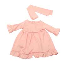 1 Set 18-Inch Doll Dress, Solid Color Doll Dress, 7 Colors Available, Fashion Doll Clothes, Suitable As Birthday Gift Or Holiday Gift For Little Girls - Multicolor - View 17