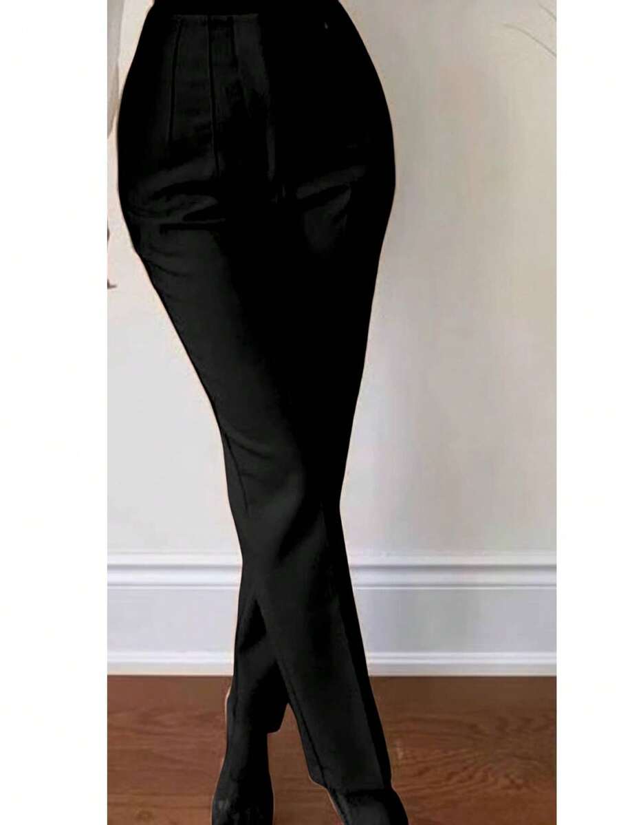 Women's Tailored Trousers: Elegance And Style For All Occasions - màu đen - Xem 1
