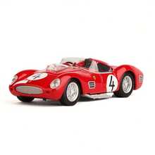 BURAGO 1:43 Scale 250 Testa Rossa-1959 Diecast Rally Racing Car Model, Alloy Toy Car Collection Gift
