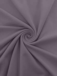 2 pièces/set Top ample décontracté d'été et short Ensemble de sport - Parme - Voir 6