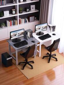 1 conjunto de mesa e cadeira em miniatura para casa de bonecas 1:12, experiência imersiva de escritório! Acessórios Micro Scene, transformam instantaneamente a mesa em um ambiente de trabalho requintado, mesa de escritório em miniatura para casa de bonecas, mesa de computador, modelo de cenário, brinquedo de faz de conta para crianças, teclado e mouse