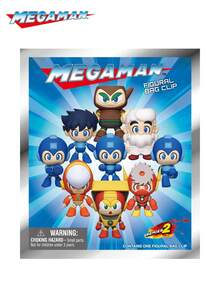 MEGAMAN 盲袋官方*神秘盲盒袋夹吊坠钥匙扣 1 件无头盔洛克人 Dr Light Metal Man Crash Man Rush 或其他角色随机一个来自标志性游戏系列的可收藏 3D 人物非常适合粉丝和收藏家有趣的惊喜礼物耐用钥匙扣适合日常使用和展示您最喜欢的角色 - 藍色 - 查看 5