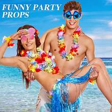 6 Pieces Luau Party Sunasses Funny Hawaiian Tropical Asses Shark Shell Crab Starfish Sunasses With UV Protection Party Favors For Adults Pool Beach Summer Party Supplies Decoration - 如圖 - 查看 5
