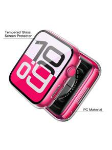 1 Pack Full Coverage Screen Protector For Apple Watch Series 11/SE 3/Ultra 3/ 38 / 41 / 40 / 44 - 9H Anti-Scratch, Ultra-Thin HD Clear, Bubble-Free Install, 24H Essential Guard With Tool Kit