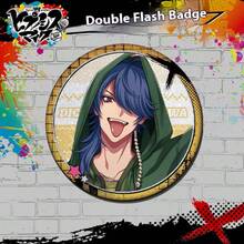 Hypnosis Mic -Division Rap Battle- Hifumi Doppo & Division Rap Battle Character 75mm/58mm Double Flash Badge Set - Anime B-Style PET Material Pin | Stitch Toys, Travel Toys, Classroom Fidget Toys, Mini Stuff Bath Toys, Christmas Stationery, Stress Ball - Birthday Gift, Christmas Gift, Halloween Gift, Christmas Eve Gift, Perfect Gift, Toys, Games - Multicolor - View 16