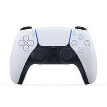 PS5 PlayStation DualSense Wireless Controller Adaptive Trigger + Dual Rumble Motor Immersive Haptic Feedback Bluetooth/USB Dual Mode White - White - View 1