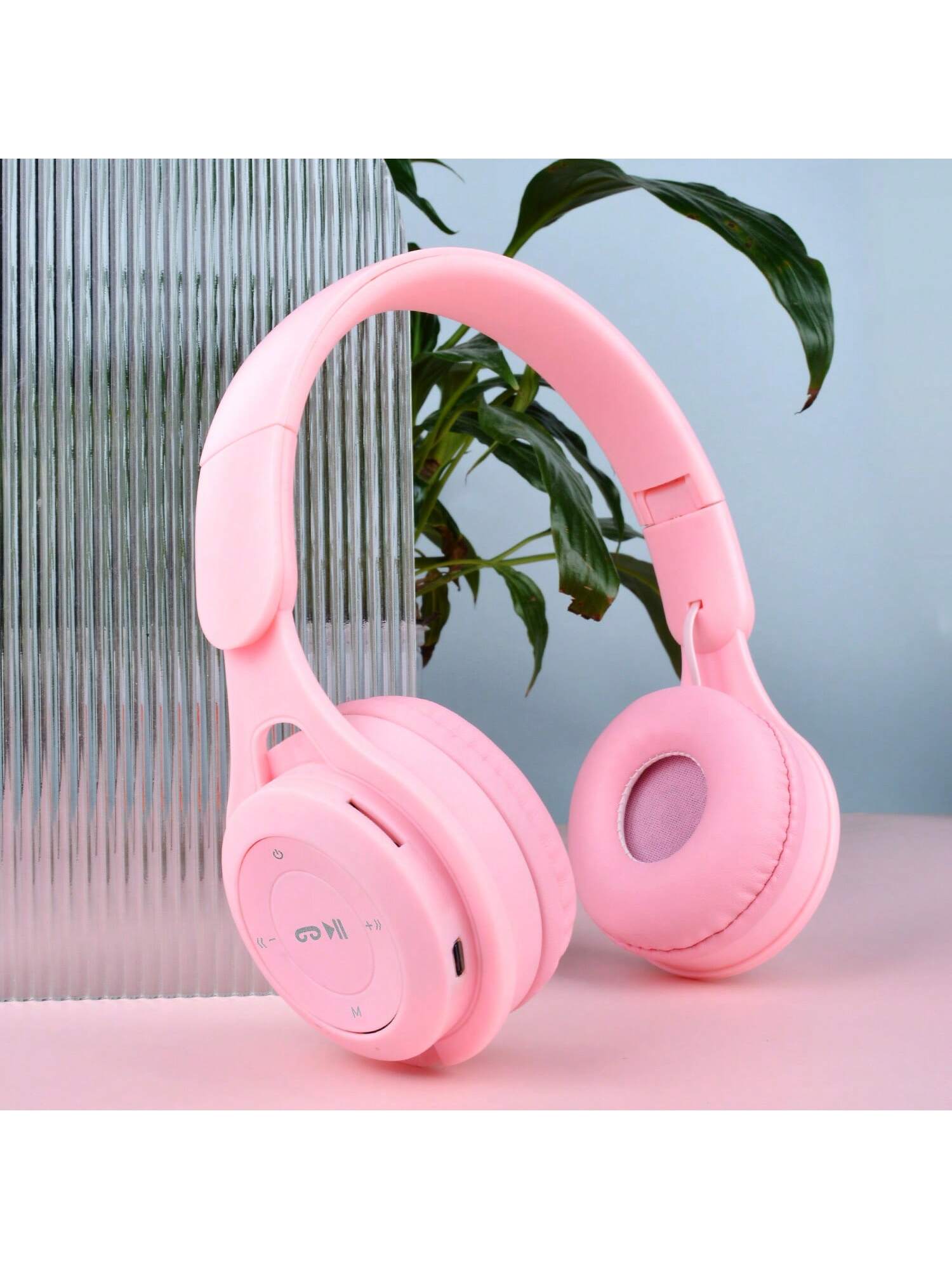 سماعات رأس لاسلكية قابلة للطي مع ميكروفون، بتصميم...