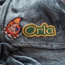 Custom 1/3/5pcs Embroidered Name Patches - Personalized Iron On/Sew On 3-6inch Patch For Jackets, Hats, Mom Gifts Custom Embroidered Name Patches - Personalized Iron On/Sew On Patch For Jackets, Hats, Mom Gifts, Durable, Unisex, Casual, Custom, Personalized, Unique, Customized, Bag Charms, Bag Charms, School Supplies, For Teenagers, Junior High School Students, Middle School Students, High School Senior High School Students, College Students, University Students, Freshman, Sophomore, Underclassmen