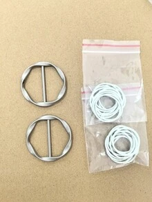 1/2/5 szt. Eleganckie złote okrągłe klipsy do szalików ze stopu | Wielofunkcyjne klamry do koszul i regulatory pasków dla kobiet i dziewcząt – modne akcesoria do szalików, pasków i koszulek z błyszczącym metalicznym wykończeniem, idealne do codziennych stylizacji, strojów imprezowych i warstwowych stylizacji (trwała konstrukcja ze stopu, łatwe w użyciu i uniwersalne na wszystkie pory roku)