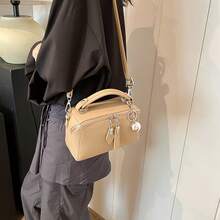 Women Shoulder Bags - 卡其色 - 查看 8