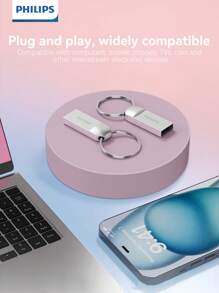 PHILIPS 飞利浦经典实用的USB2.0闪存盘，稳定兼容各种电子设备，即插即用无需驱动，大容量存储空间轻松存储多张精美照片，广泛应用于日常数据传输，轻巧便携的设计，坚固耐用！