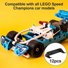 1set Car Display Wall Mount, Stable Vertical Model Car Holder, Compatible With Speed Champion For Car Rack Collection Enthusiasts (Black) - Black - View 4