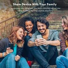 WLAN Alexa 远程控制智能生活设备红外中继器、红外控制中心、通过语音和智能生活/涂鸦应用程序控制、兼容 Echo Home、无需电池 - 黑色 - 查看 11