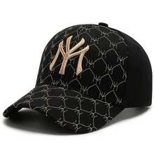 Gorra de marca de moda para mujer, sombrero de béisbol con temperamento, Top duro, tridimensional, celebridad de Internet, nuevo VZTO - Negro - Ver 12