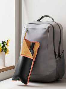 1pc Multi-Functional Absorbent Umbrella Bag, Waterproof Moisture-Absorbing Handheld Umbrella Case, Car/Kids Umbrella Storage Bag, Multi-Purpose Storage Bag, Portable Hanging Camera/Cup Organizer Bag, Machine Washable