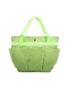 حقيبة تخزين للحمام، حقيبة تخزين لوازم الحمام، حقيبة محمولة للتنظيف والتنظيم في الحمام، سلة تخزين محمولة باليد