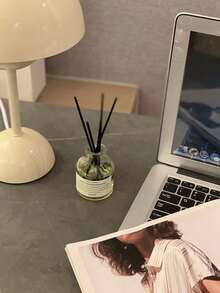 10/1 Pc Each Set (1 Bottle Of Aromatherapy Oil + 3/4 Diffuser Sticks) Flameless Home Aromatherapy Oil Indoor Diffuser Set, Long-Lasting Fragrance, Suitable For Bedroom, Bathroom, Living Room, Etc.