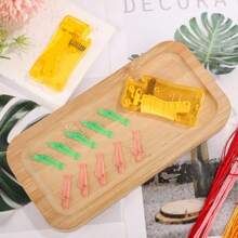 12pcs Needle Threader Simple Fish Mouth Sewing Needle Threader Automatic Sewing Needle Threader Kit Loop Needle Threader For Sewing Machine Needle Point Threading Tool For Hand Sewing - as pic - View 8