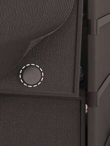 1个带盖防尘鞋架，储物架，节省空间，坚固时尚，易于组装和拆卸，便携，适用于客厅、卧室、玄关、办公室、家庭，多层收纳，节日礼物、情人节礼物、儿童礼物 - 彩色 - 查看 9