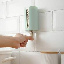 1pc Home Wall Mount Plastic Bag Holder Dispenser Hanging Storage Trash Garbage Bag Kitchen Garbage Organizer