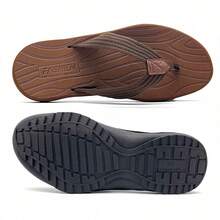 BEMGNAR Men's Flip Flops,Comfort Thong Sandals With Arch Support,Quick-Dry Non-Slip Sliders For Outdoor Summer Beach - màu nâu - Xem 9
