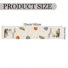 Un conjunto de 4/6 manteles individuales y 1 pieza de camino de mesa, con diseños de calabaza de otoño y hojas de arce. Manteles, individuales y decoraciones para platos adecuados para la cocina, decoración del hogar en estilo rural y reuniones familiares. Apropiado para cenas, fiestas, reuniones y regalos festivos, es una opción ideal para regalos de otoño. - Multicolor - Ver 25