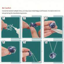 Set de 6 piezas de marcos colgantes con diseño de rama de árbol DIY, para joyería hecha a mano, que incluye 3 piezas en color dorado y 3 piezas en color plata de bases de colgante de cristal de cobre para hacer collares, suministros de manualidades para hombres y mujeres