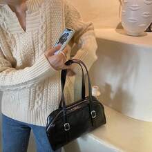 Women Shoulder Bags - 腋下包黑色 - 查看 4