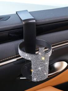 Rhinestone Car Cup Holder, Universal Plastic Beverage Can And Cup Holder, Fits Sedan, Truck And Van Windows - Sparkling Diamond Drink Holder - Multicolor - View 2