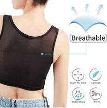 Breathable Binder Trans, Chest Binder Bra For Women, Vest Tops For , Lesbian, Transgender-0157