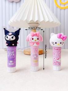 1/3/6 件正版  、、 可爱固体胶棒，高粘度，可爱 DIY 工艺品，适合青少年和成人，学习和办公用品 - 彩色 - 查看 10