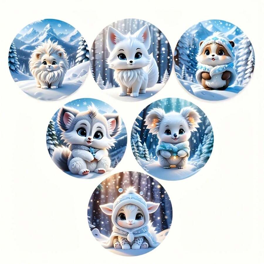 6pcs/Set Unique Wooden Coasters - Heat Resistant, Decorative Drink Mats For Coffee And Tea Cups - Perfect For Home, Cafe And Party Decor, 1 Set Of 6, 300 Sets Of 1800 Pcs